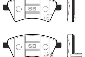 Комплект колодок тормозного диска SP1751