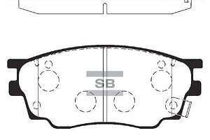 Комплект колодок тормозного диска SP2027