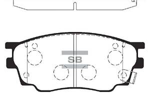 Комплект колодок гальмівного диска SP2027