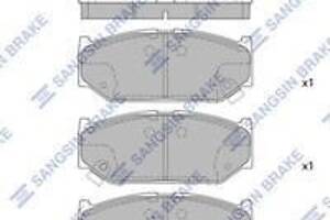 Комплект колодок гальмівного диска SP2086