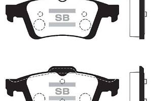 Комплект колодок гальмівного диска SP2091