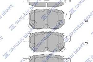 Комплект колодок гальмівного диска SP2094H