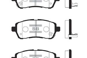 Комплект колодок гальмівного диска SP2113