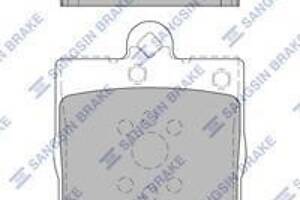 Комплект колодок гальмівного диска SP2208