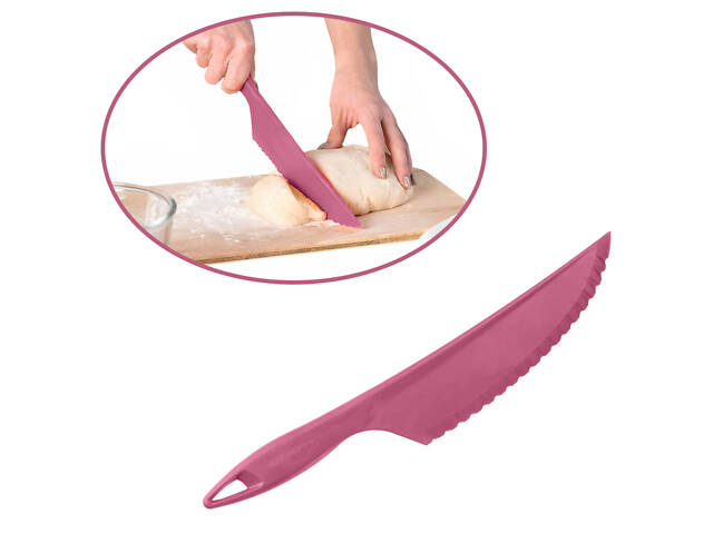 Комплект килимок силіконовий для розкочування тіста, випічки та заморожування напівфабрикатів 81х61 см та ніж пластиковий - Фото 7