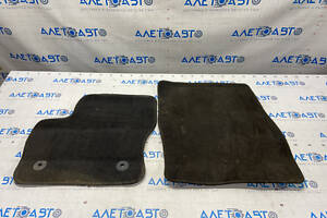 Комплект ковриков салона Ford Escape MK3 13-19 тряпка черный, тип 2, под химчистку