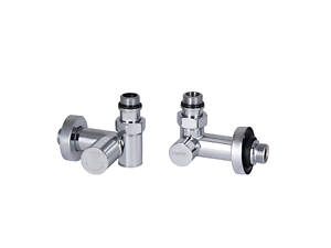 Комплект кранів SD Forte 1/2' НР для рушникосушарки кутовий SF395W15HE