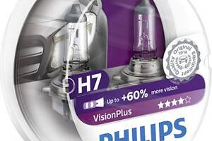 Комплект ламп H7 12V 55W VisionPlus +60%