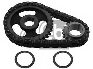 Комплект ланцюга ГРМ (ланцюг+2 шестерні) SKODA Fabia 1,0-1,4 -03 (вир-во FEBI) FEBI BILSTEIN 44729 на SKODA FABIA (6Y2)