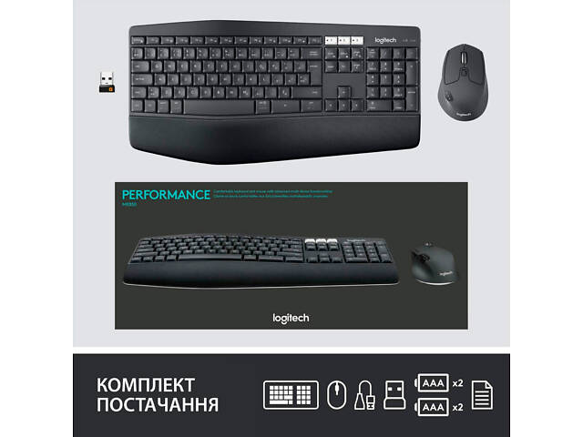 Комплект Logitech MK850 Performance Wireless UA (920-008226) - Фото 9
