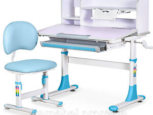 Комплект мебели Evo-kids (стол+стул+полка) BD-22 BL