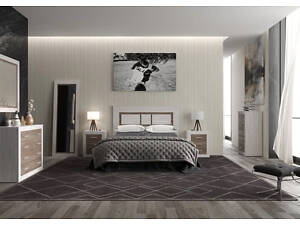 Комплект модульный в спальню Гербор Сара N100012 Сосна каньон + Дуб сонома трюфель (GRB-1228)