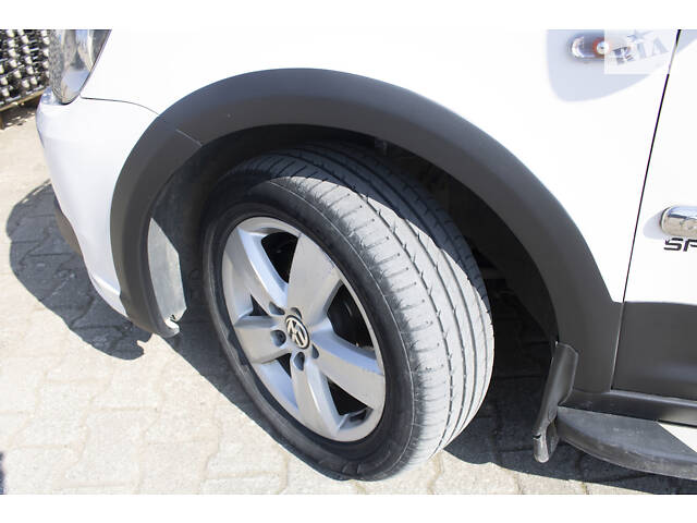 Комплект молдингов и расширителей арок 1 дверь, короткая база для Volkswagen Caddy 2015-2020 гг - Фото 10