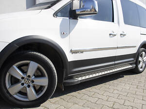 Комплект молдингов и расширителей арок 2 двери, короткая база для Volkswagen Caddy 2004-2010 гг