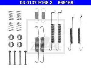 Комплект монтажний колодок ATE 03013791682 на SEAT IBIZA V (6J5, 6P5)