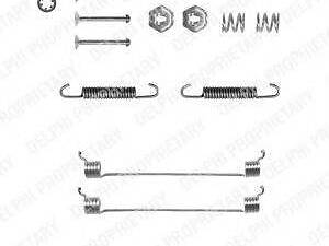 Комплект монтажний колодок DELPHI LY1055 на RENAULT SUPER 5 (B/C40_)