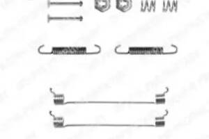Комплект монтажный тормозных колодок