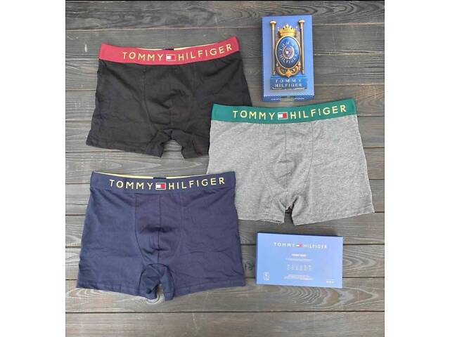 Комплект мужских труосв боксеров в подарочной упаковке, 3шт, TH (17814) М PTR - Фото 1