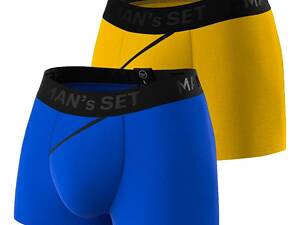 Комплект мужских трусов MAN's SET Классика 2.0 2XL Разноцветный 2 шт (1155-2096)