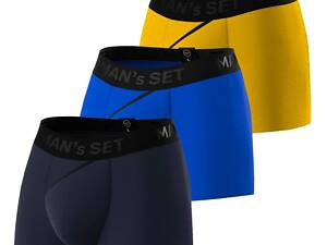 Комплект чоловічої білизни MAN's SET Класика 2.0 2XL Різнокольоровий 3 шт (1155-2097)