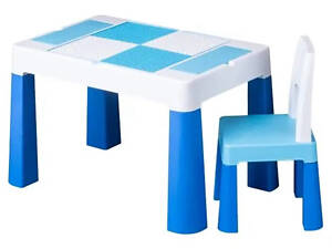 Комплект Multifun Eco 1+1 (столик та кріселко) синій, MF-004-120 TEGA