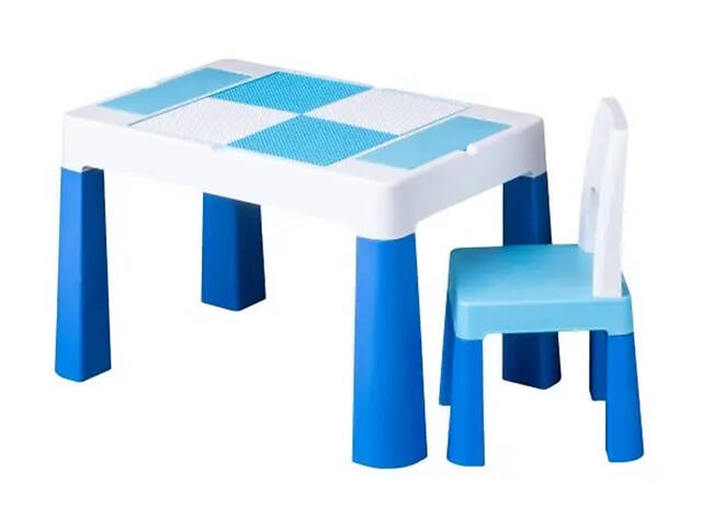 Комплект Multifun Eco 1+1 (столик та кріселко) синій, MF-004-120 TEGA - Фото 1