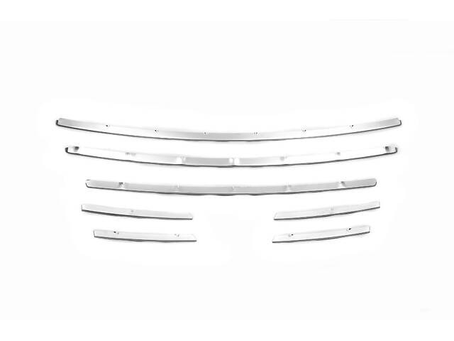 Комплект накладок на решетку бампера для BMW X6 F-16 2014-2019 гг - Фото 4