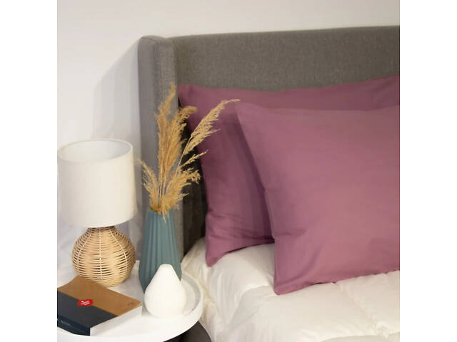 Комплект наволочек ТЕП 2-04245_30943 70х70 см 2 шт темно-розовый - Фото 2