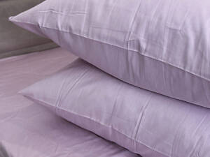 Комплект наволочек Ecotton 50х70 см из сатина 2 шт (арт. 14-3805) Iris светло-сиреневый