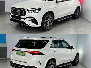 Комплект обвеса AMG GLE 53 рестайлинг 2024 для Mercedes GLE W167 2019-2025 (бампер передний / задний, арки)