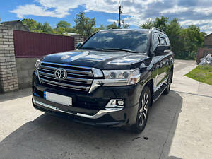 Комплект обвесов 2016-2024 (Executive 2019) Черный цвет для Toyota Land Cruiser 200