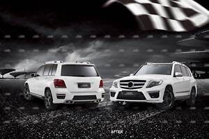 Комплект обвесов AMG для Mercedes GLK сlass X204