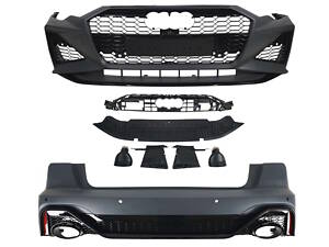 Комплект обвесов ( в стиле RS6 ) V2 на Audi A6 C8 2018-2023 года