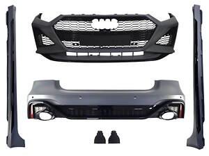 Комплект обвесов ( в стиле RS7 ) V2 на Audi A7 4K 2017-2023 года