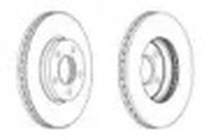 Комплект передних тормозных дисков (2 шт) на C-MAX, C30, Focus, S40, V50