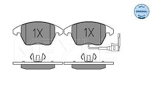 Комплект передних тормозных колодок Meyle Audi A1, A3, TT; Ford Mondeo V