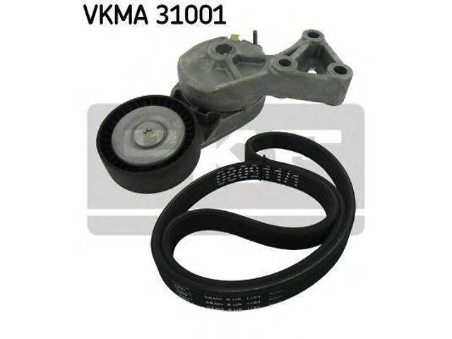 Комплект поликлиновый (ремень+ролики) SKF VKMA31001 на VW SHARAN (7M8, 7M9, 7M6)