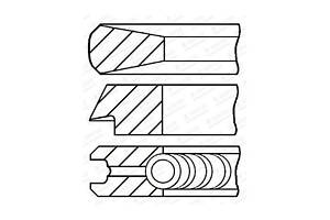Комплект поршневих кілець на 1 циліндр GOETZE 0811440040