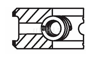 Комплект поршневых колец 64057N0