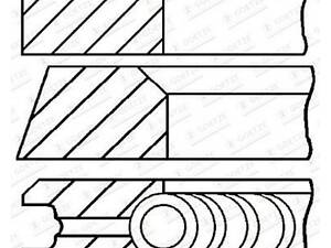 Комплект поршневых колец на 1 цилиндр 0,40мм 0831870610
