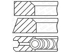 Комплект поршневых колец на 1 цилиндр 0,50мм