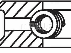 Комплект поршневых колец на 1 цилиндр 08326N0