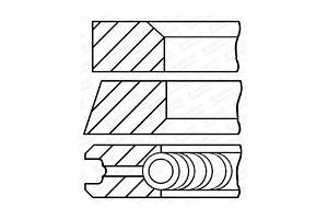 Комплект поршневых колец на 1 цилиндр 0843320000