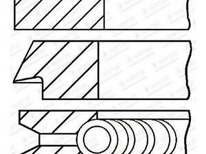 Комплект поршневых колец на 1 цилиндр 0870500000