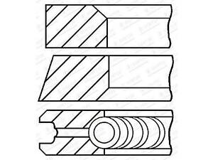 Комплект поршневых колец на 1 цилиндр