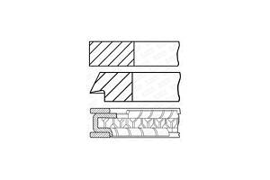Комплект поршневых колец на 1 цилиндр