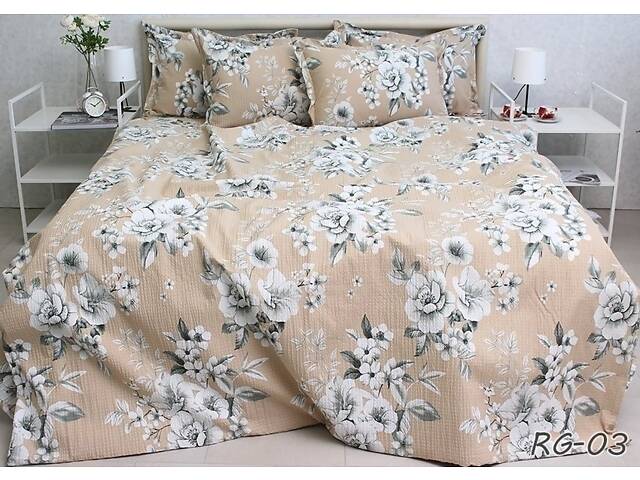 Комплект постільної білизни Ranforce Gofre RG-03 - Фото 1