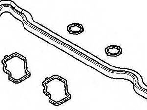 Комплект прокладок клапанной крышки NISSANOPELRENAULT Trafic,Qushqai,X-trail,Laguna,Megane 2,0DCI ELRING 720620 на NISSA