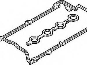 Комплект прокладок, кришка головки циліндра ELRING 633350 на AUDI A4 седан (8D2, B5)