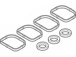 Комплект прокладок впускного колектора BMW 00-11 ELRING 445130 на BMW (BRILLIANCE) X1 (E84)